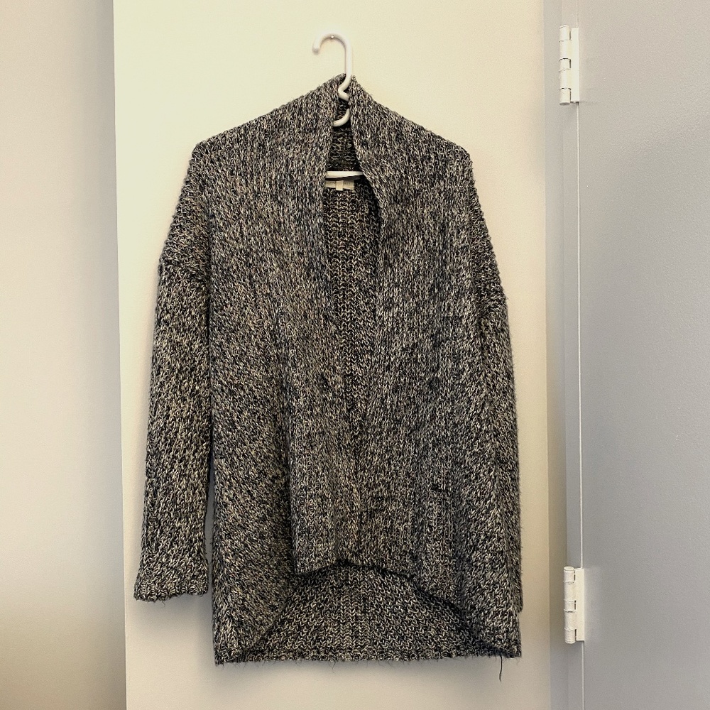 Lou & Grey Multicolor Marled Knit Cardigan